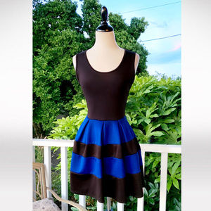 🛑TEMPORARY HOLD🛑 NWOT Cobalt Scuba Skater Flare Dress